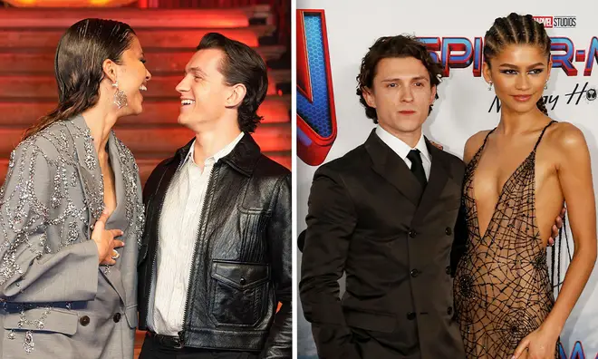 Zendaya and Tom Holland