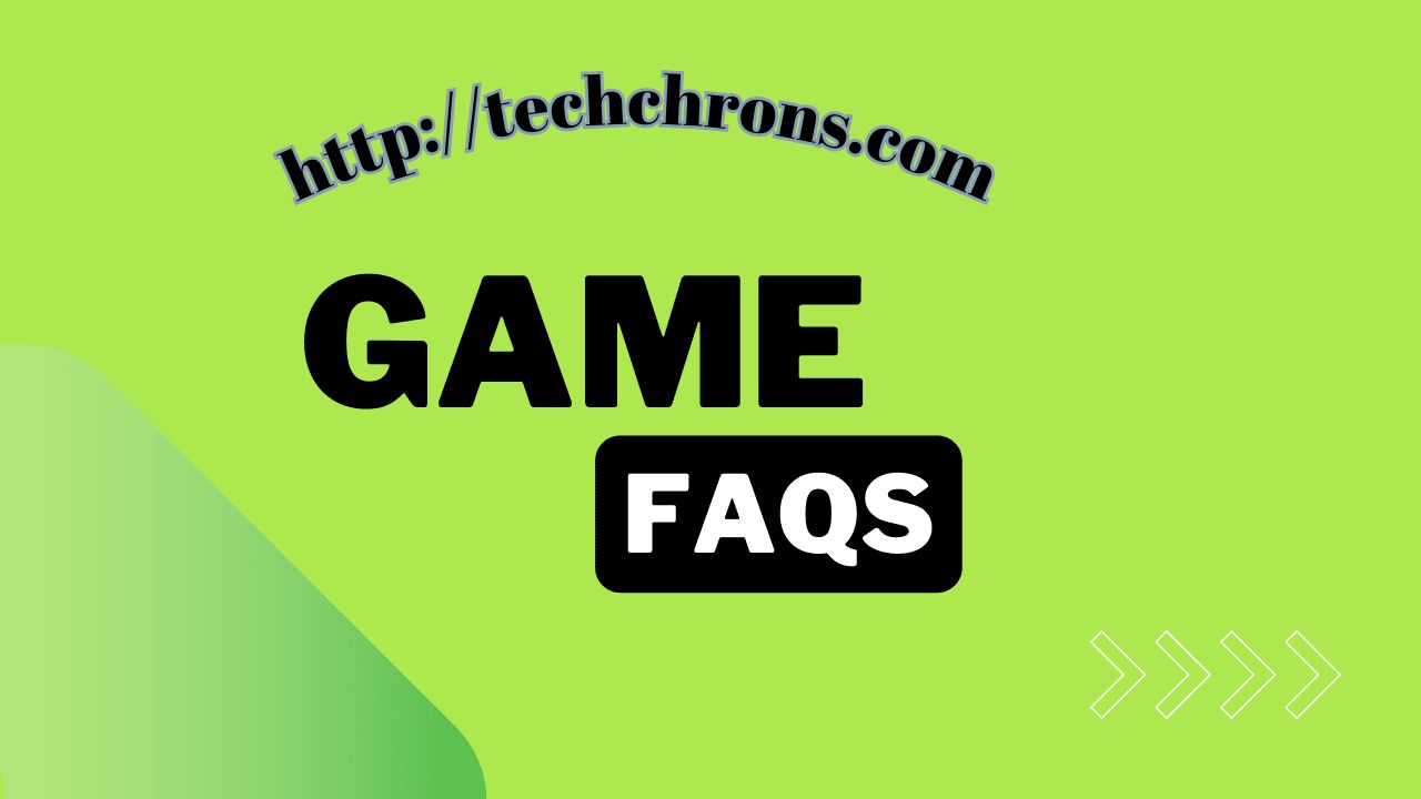 game faqs