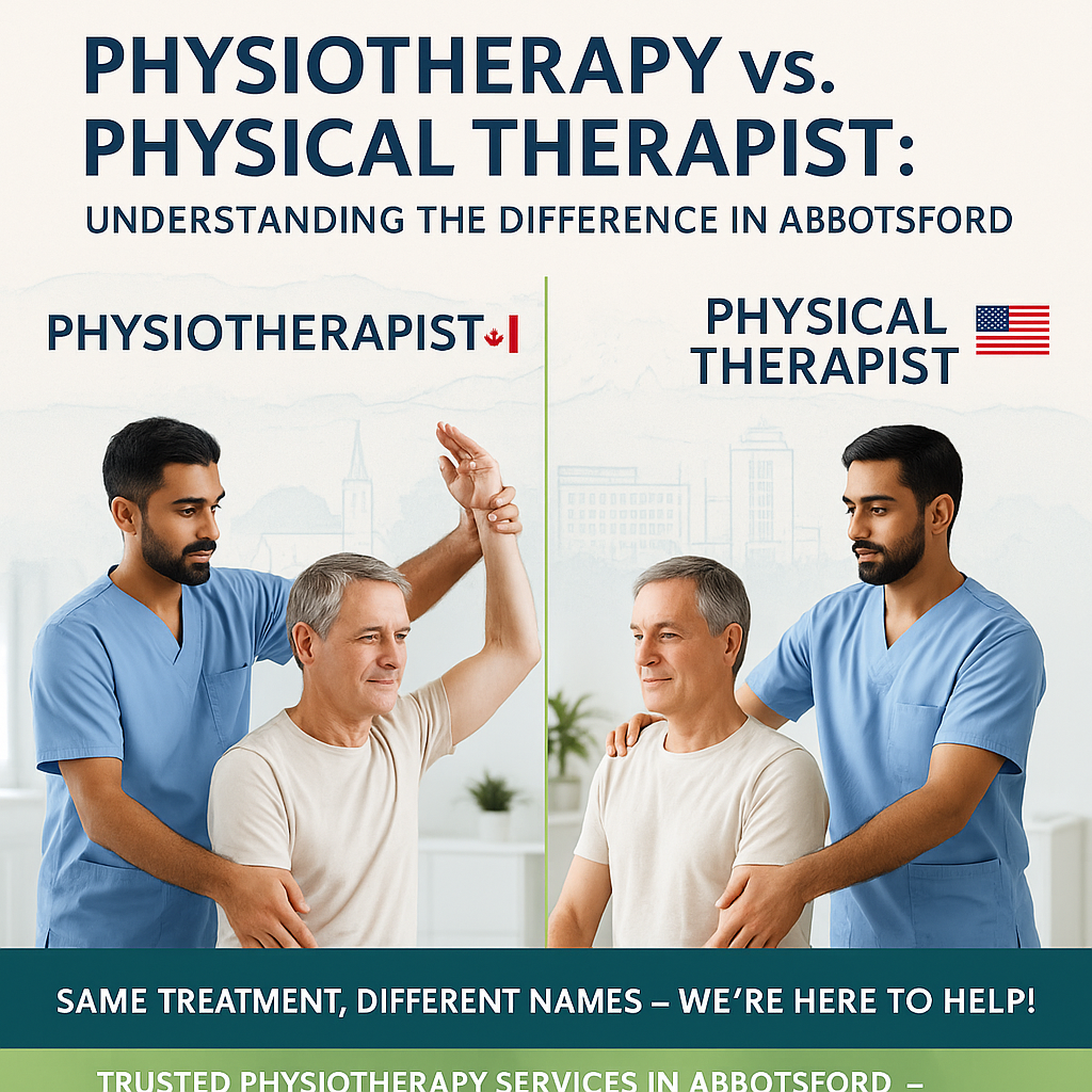 Confused between physiotherapy and physical therapy