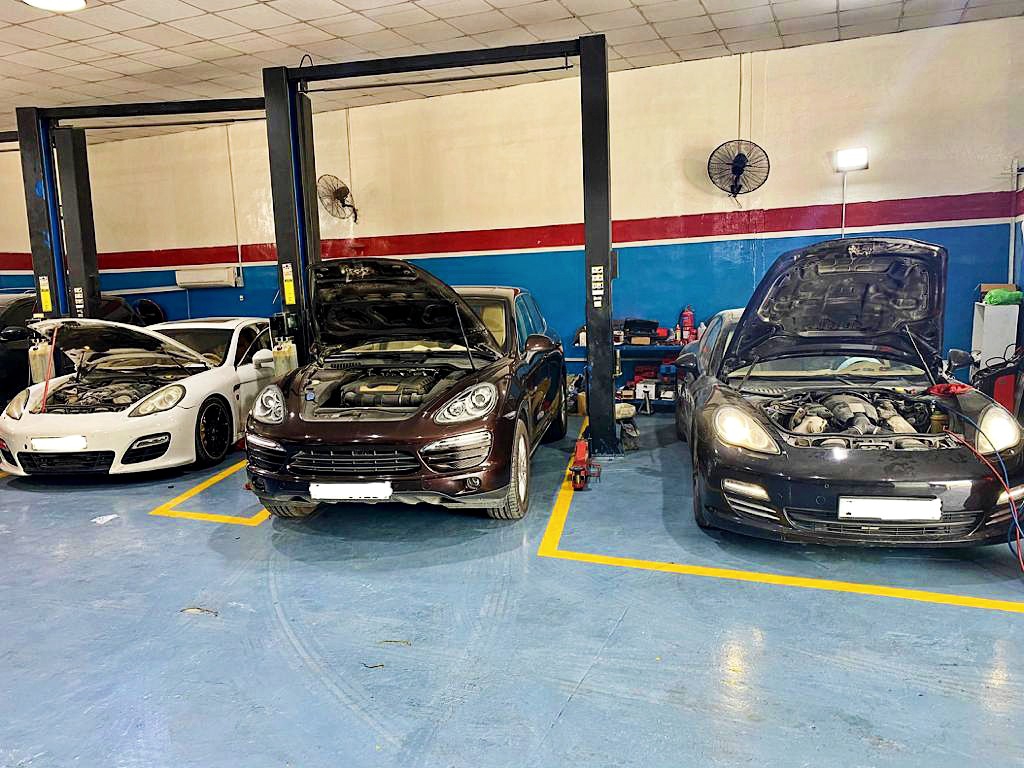 Porsche Repairing at DME Auto Repairing Workshop