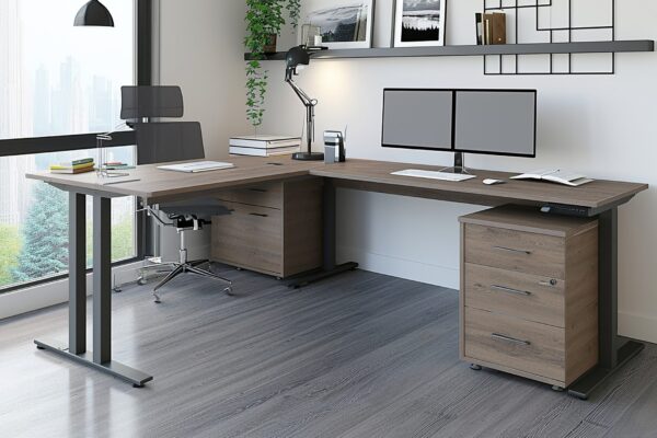 Exploring the Benefits of L Shape Desks for Dubai Workspaces L shape desk