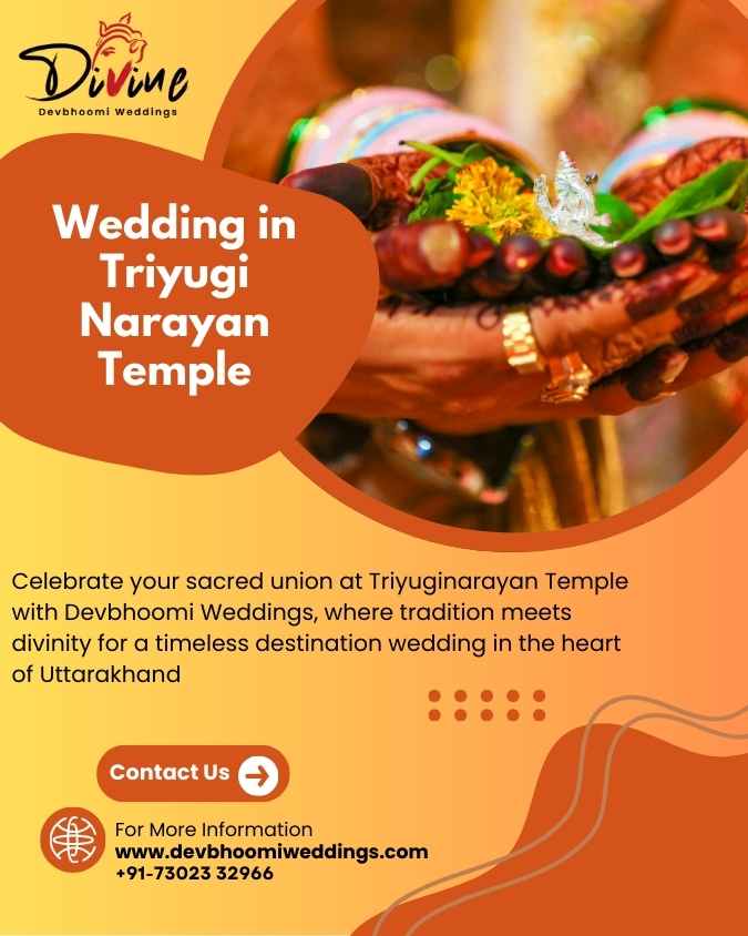 wedding in triyugi narayan temple