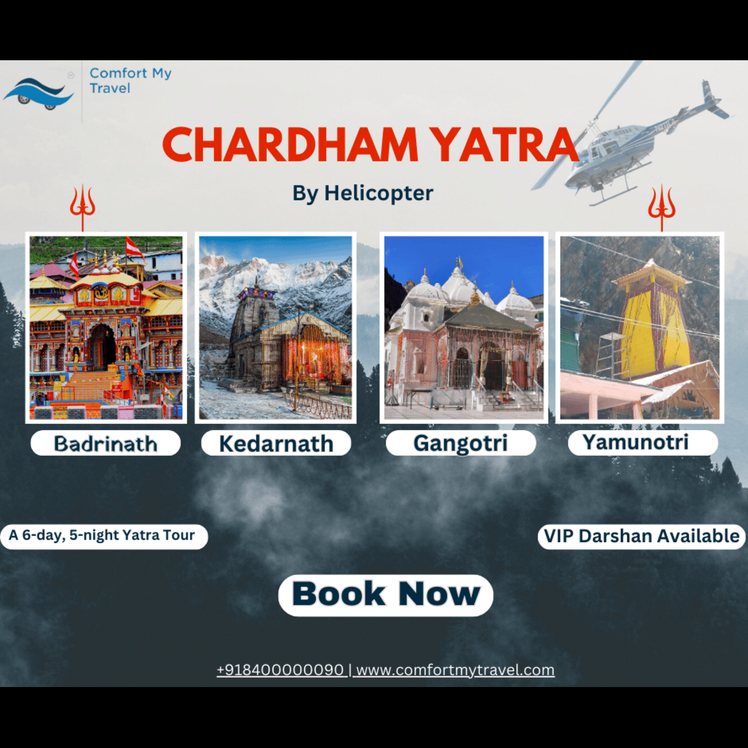 Char Dham Yatra by helicopter package